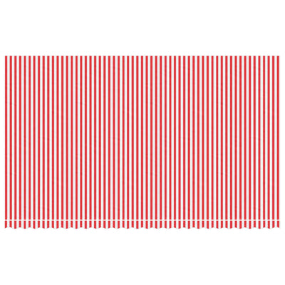 Vaihtokangas markiisiin punavalkoraidallinen 6x3,5 m