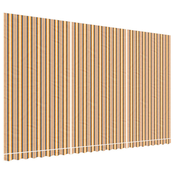 Monivärinen raidallinen vaihtokangas markiisiin Ferin 6x3,5 m