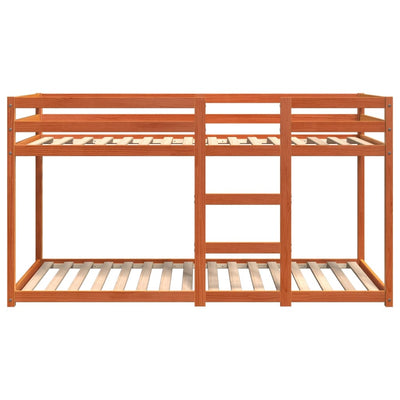 Vahanruskea kerrossänky Cazare 75x190cm (mänty)