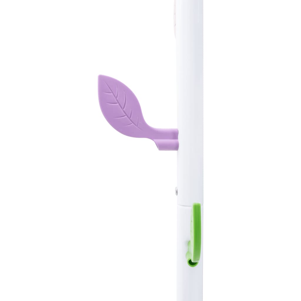 Valkoinen naulakko Ieno 172cm (jauhemaalattu rauta)