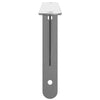 Seinätelineet 4 kpl 30x2,5x15,5 cm hopea ruostumaton teräs