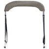 2-kaarinen Bimini-kate harmaa 150x120x110 cm