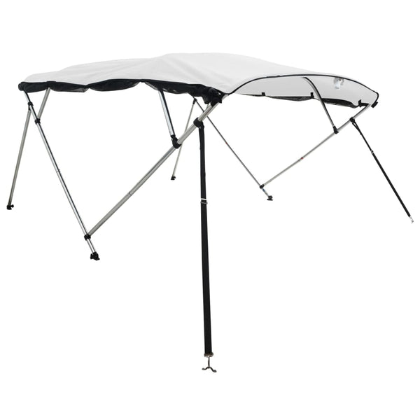 4-kaarinen Bimini-kate verkkosivuseinillä 243x(200-213)x137 cm