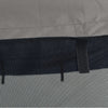 4-kaarinen Bimini-kate verkkosivuseinillä 243x(185-198)x137 cm