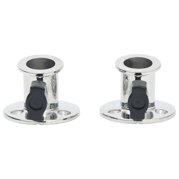Bimini-katteen pyöreä kiinnitin 26 mm putkeen 2 kpl teräs