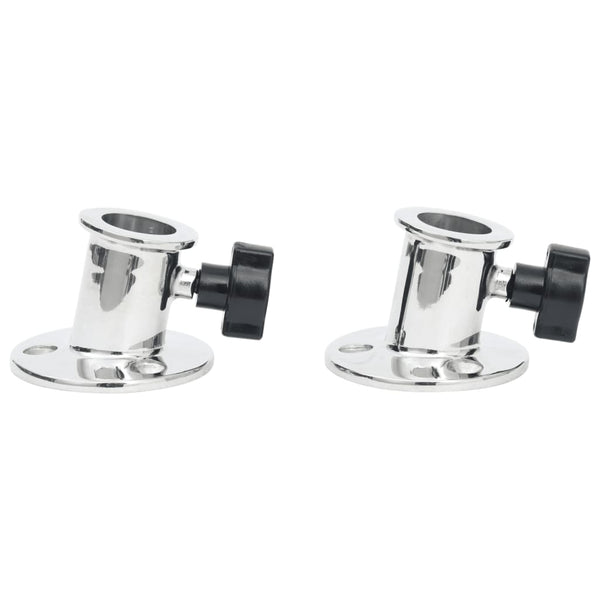 Bimini-katteen pyöreä kiinnitin 26 mm putkeen 2 kpl teräs