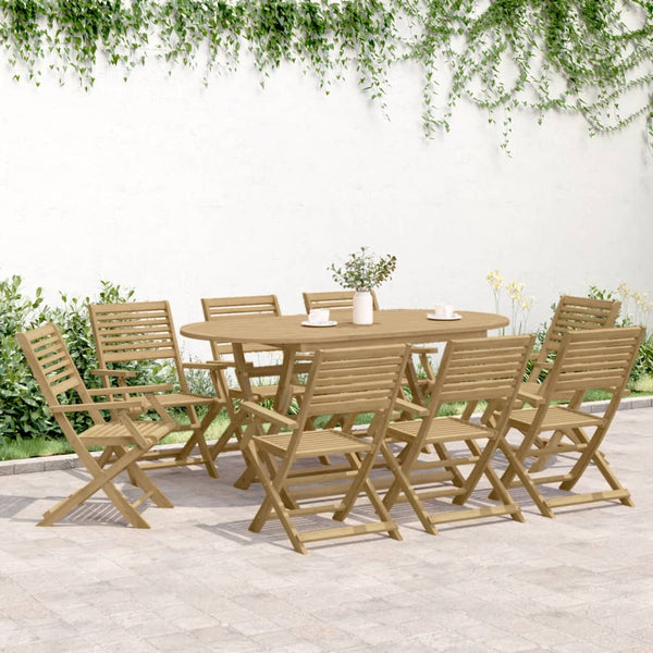Taitettavat puutarhatuolit Sargian 54,5x61,5x86,5cm (6 kpl akasiapuu)
