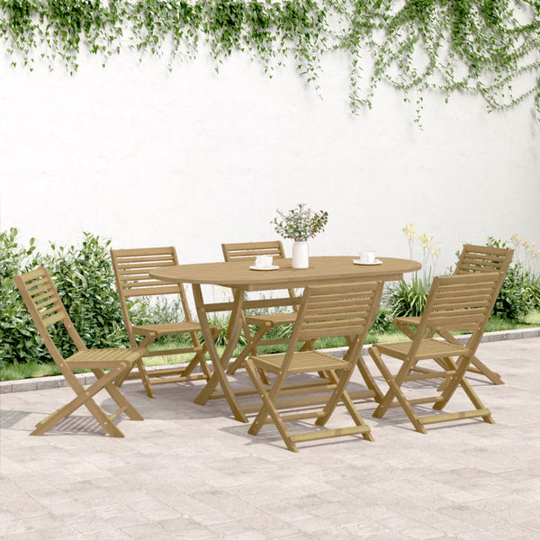 Taitettavat puutarhatuolit Sargian 48,5x61,5x87cm (6 kpl akasiapuu)