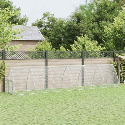 Hopea kanahäkki Gruici 600x105x120cm (galvanoitu teräs)