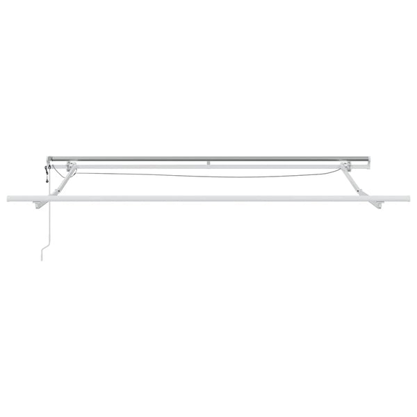 Automaattimarkiisi LED-valoilla viininpunainen 300x250 cm