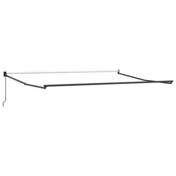 Käsin kelattava markiisi viininpunainen 450x300 cm
