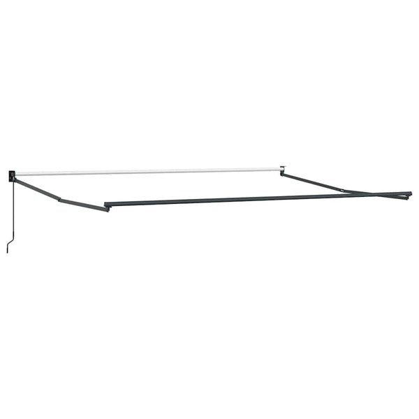 Käsin kelattava markiisi viininpunainen 500x300 cm