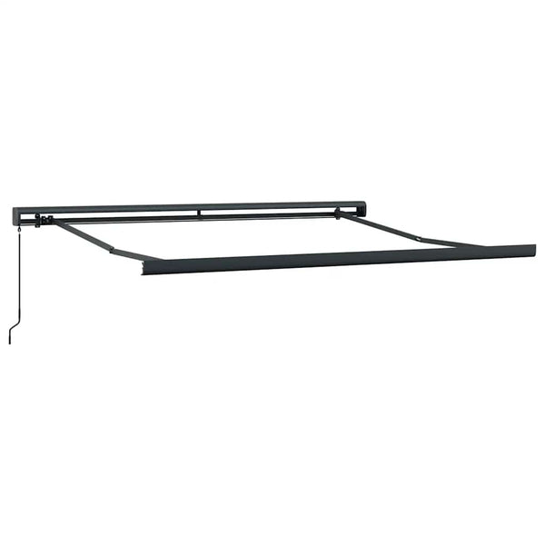 Käsin kelattava markiisi viininpunainen 300x250 cm