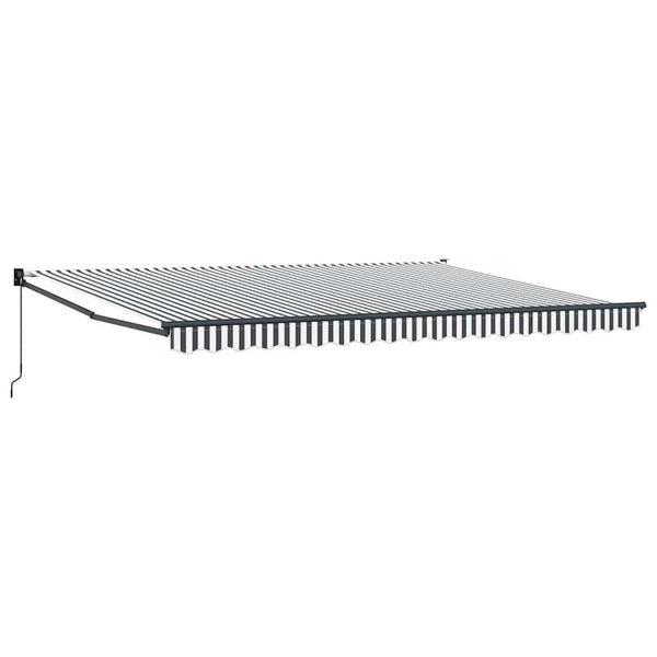 Kelattava markiisi antrasiitti/valk. 4,5x3 m kangas/alumiini
