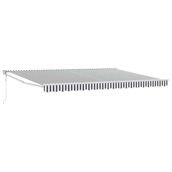 Kelattava markiisi antrasiitti/valk. 4,5x3 m kangas/alumiini