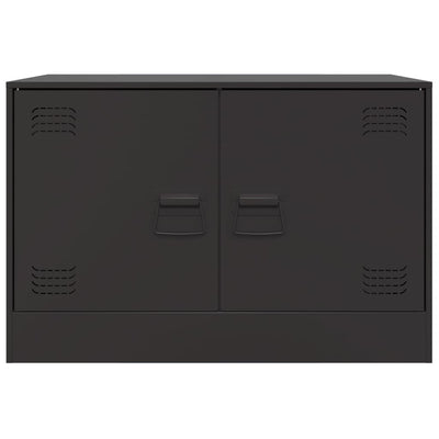 TV-taso musta 67x39x44 cm teräs