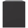 TV-taso musta 67x39x44 cm teräs