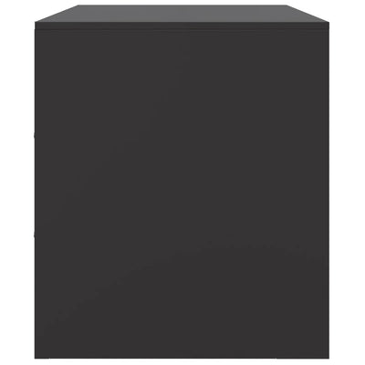 TV-taso musta 67x39x44 cm teräs