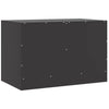 TV-taso musta 67x39x44 cm teräs