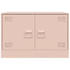 TV-taso pinkki 67x39x44 cm teräs