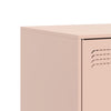 TV-tasot 2 kpl pinkki 67x39x44 cm teräs