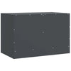 TV-tasot 2 kpl antrasiitti 67x39x44 cm teräs