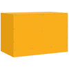 TV-taso sinapinkeltainen 67x39x44 cm teräs