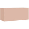 TV-taso pinkki 99x39x44 cm teräs