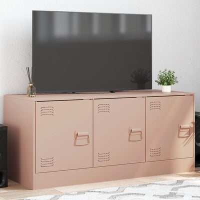 Pinkki tv-taso Tulcer 99x39x44cm (teräs)