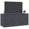TV-taso antrasiitti 99x39x44 cm teräs