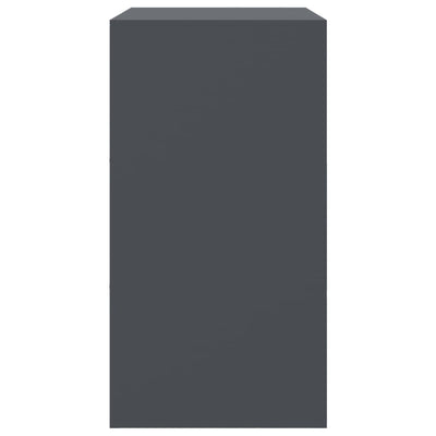 Senkki antrasiitti 67x39x73 cm teräs