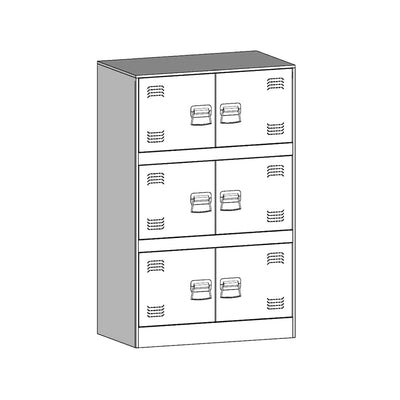 Pinkki senkki Zmarandache 67x39x107cm (teräs)