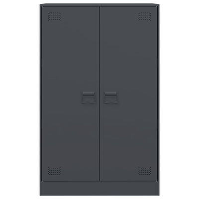 Senkki antrasiitti 67x39x107 cm teräs