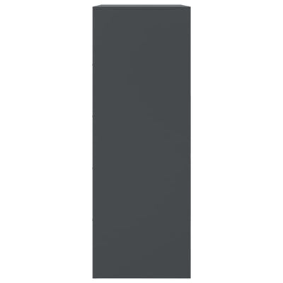 Senkki antrasiitti 67x39x107 cm teräs