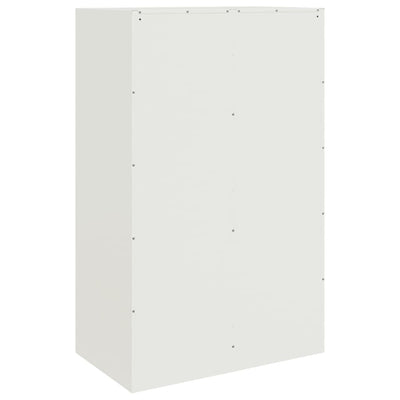 Senkki valkoinen 67x39x107 cm teräs