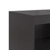 Senkki musta 67x39x107 cm teräs
