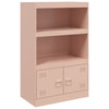 Senkki pinkki 67x39x107 cm teräs
