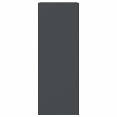 Senkki antrasiitti 67x39x107 cm teräs
