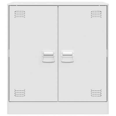 Valkoinen senkki Buzas 67x39x73cm (teräs)