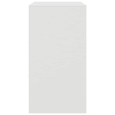 Valkoinen senkki Buzas 67x39x73cm (teräs)