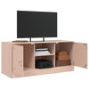 TV-taso pinkki 99x39x44 cm teräs