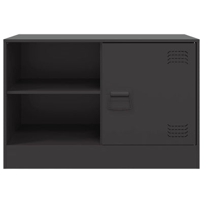 TV-taso musta 67x39x44 cm teräs