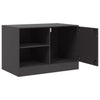 TV-taso musta 67x39x44 cm teräs