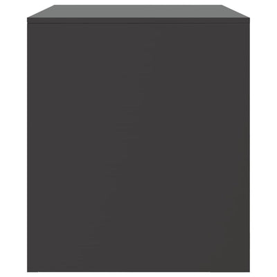 TV-taso musta 67x39x44 cm teräs
