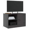 TV-tasot 2 kpl musta 67x39x44 cm teräs