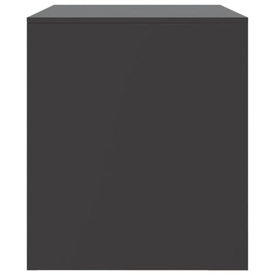 TV-tasot 2 kpl musta 67x39x44 cm teräs