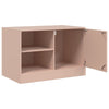 TV-taso pinkki 67x39x44 cm teräs