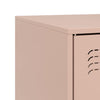 TV-taso pinkki 67x39x44 cm teräs