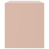 TV-tasot 2 kpl pinkki 67x39x44 cm teräs