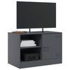 TV-tasot 2 kpl antrasiitti 67x39x44 cm teräs